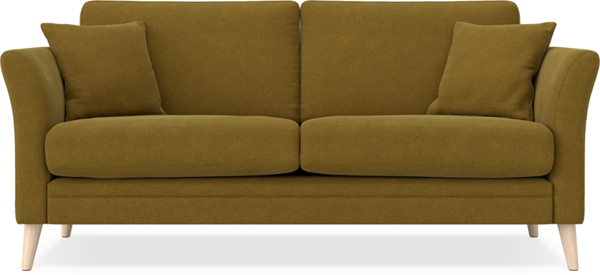 Eden - 2,5-sits soffa - Gul