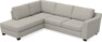 Friday - 2,5-sits soffa med divan vänster - Beige