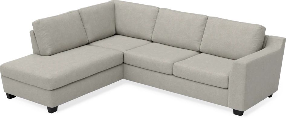 Friday - 2,5-sits soffa med divan vänster - Beige