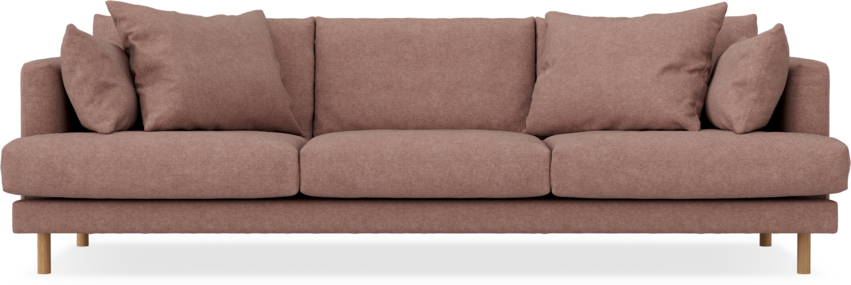 Harper - 4-sits soffa - Rosa