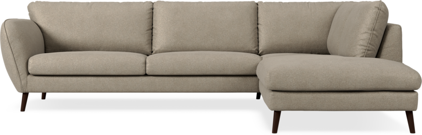 Madison Lux - 3-sits soffa med divan höger - Beige