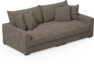 Rossi - 3-sits soffa, hel dyna - Brun