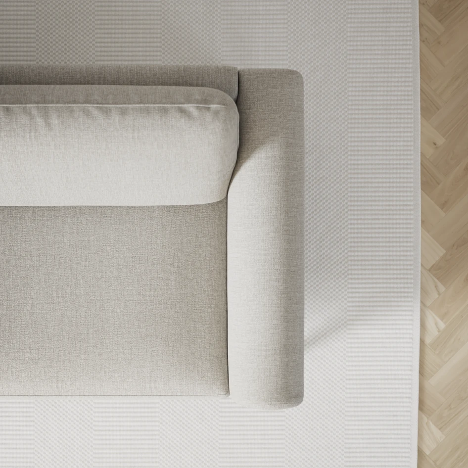 Bridge - Hörnsoffa, 2+2-sits - Grå