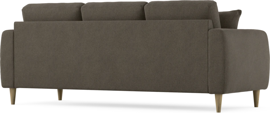 Eden - 3-sits soffa - Brun