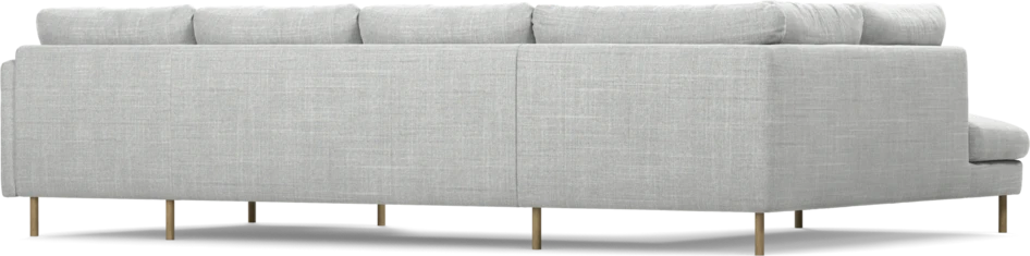 Madison - 2-sits soffa med divan vänster och schäslong höger - Grå