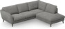 Madison Lux - 2-sits soffa med divan höger - Grå