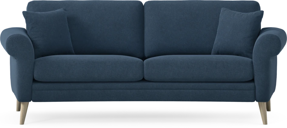 Eden - 2,5-sits soffa svängd - Blå