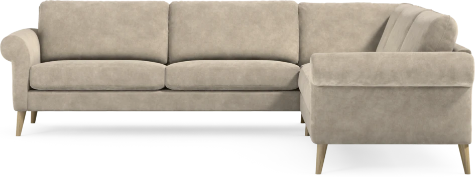 Bridge - Hörnsoffa, 3+3-sits - Beige