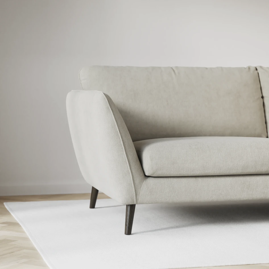 Madison Lux - Hörnsoffa med schäslong höger - Beige