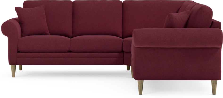 Eden - Hörnsoffa, 2+2-sits - Röd