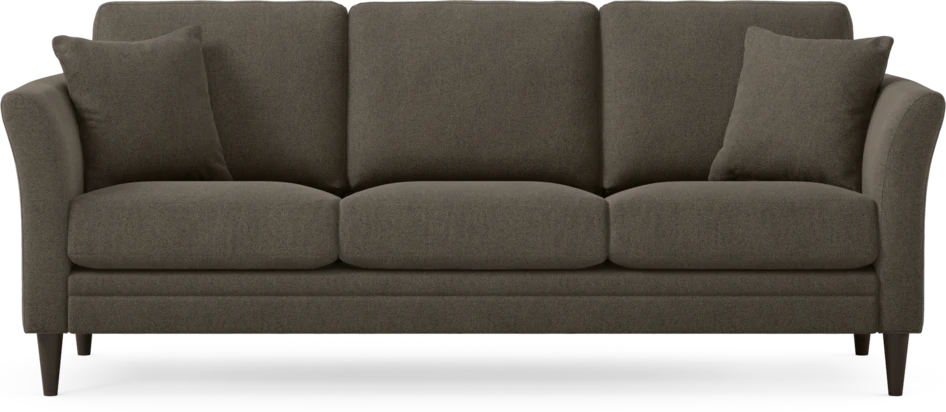 Eden - 3-sits soffa - Brun