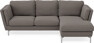 Madison Lux - 2-sits soffa med schäslong höger - Brun
