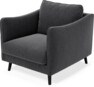 Madison Lux - Fåtölj, 70 cm - Svart
