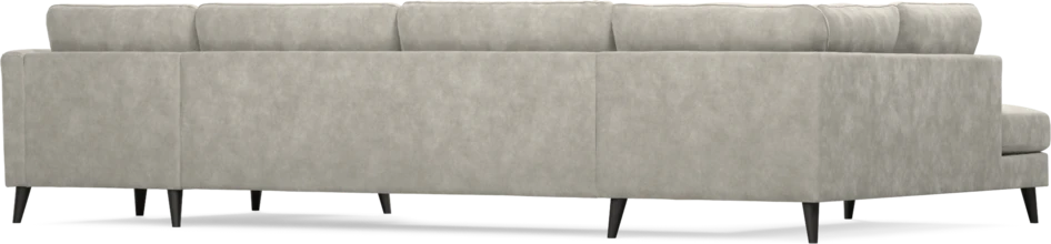 Bridge - 3-sits soffa med divan vänster och schäslong höger - Grå
