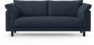 Cherrie - 2,5-sits soffa, hel dyna, fast klädsel - Blå