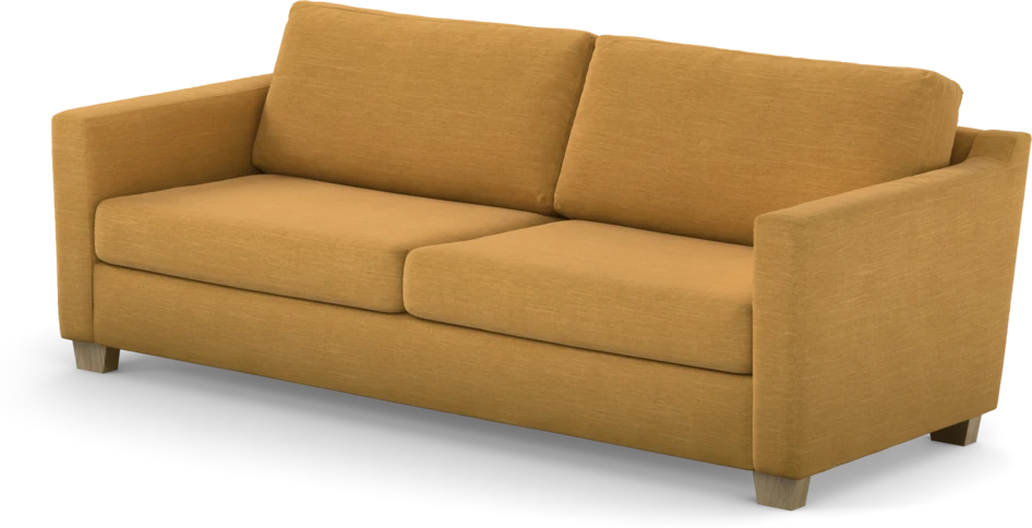 Friday - 3-sits soffa - Gul