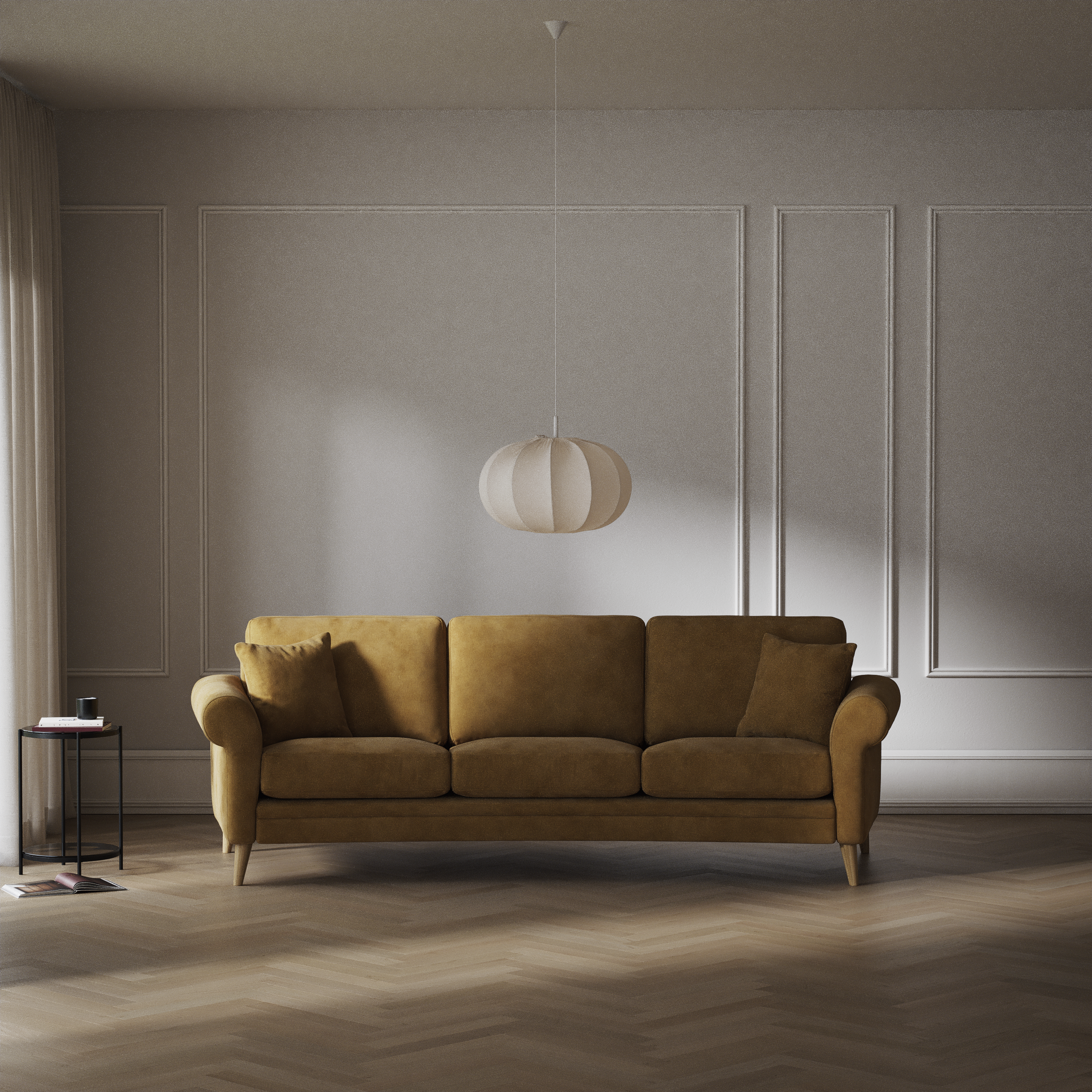 Eden - 3-sits soffa svängd - inspiration
