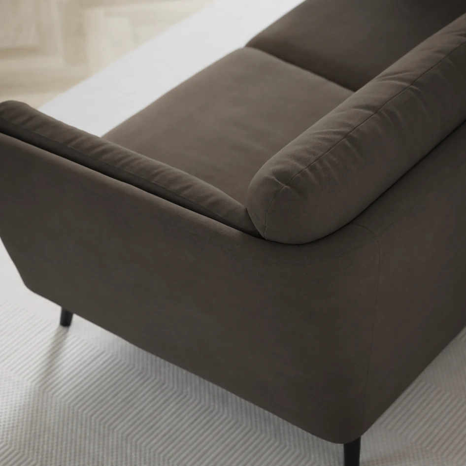 Madison Lux - 2-sits soffa med divan vänster och schäslong höger - Beige