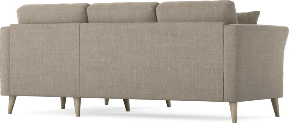 Eden - 2-sits soffa med schäslong - Beige