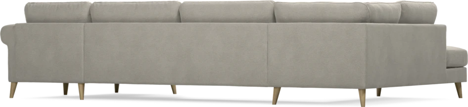 Bridge - 3-sits soffa med divan vänster och schäslong höger - Grå
