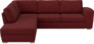 Friday - 2,5-sits soffa med divan vänster - Rosa
