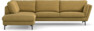 Madison - 3-sits soffa med divan vänster - Gul