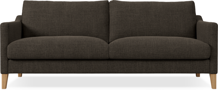 Winston - 3-sits soffa - Brun