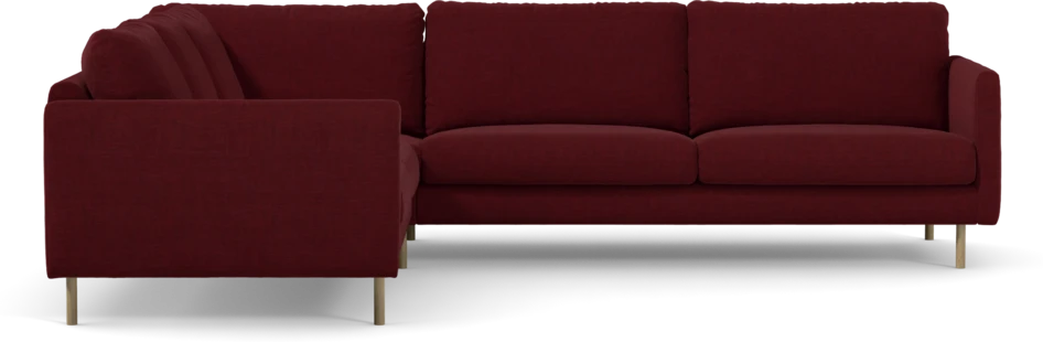 Madison Lux - Hörnsoffa 2+3-sits, hörn 1 - Röd
