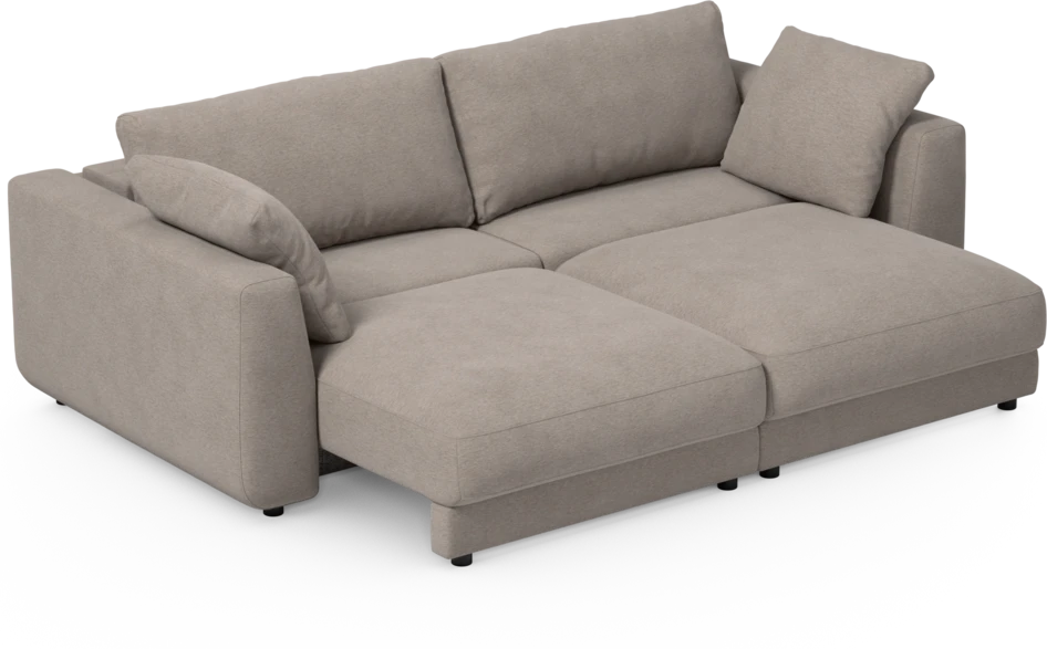 Amie - Bäddsoffa 3-sits - Beige