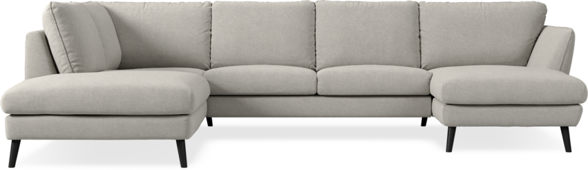 Madison Lux - 2-sits soffa med divan vänster och schäslong höger - Grå