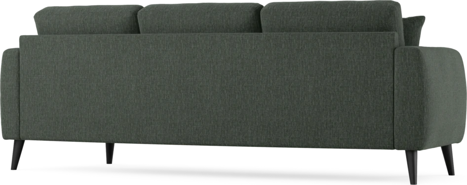 Eden - 3-sits soffa svängd - Grön