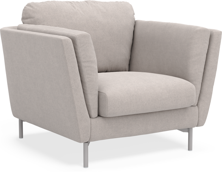 Madison Lux - Fåtölj, 70 cm - Grå