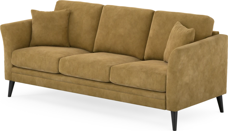 Eden - 3-sits soffa - Gul
