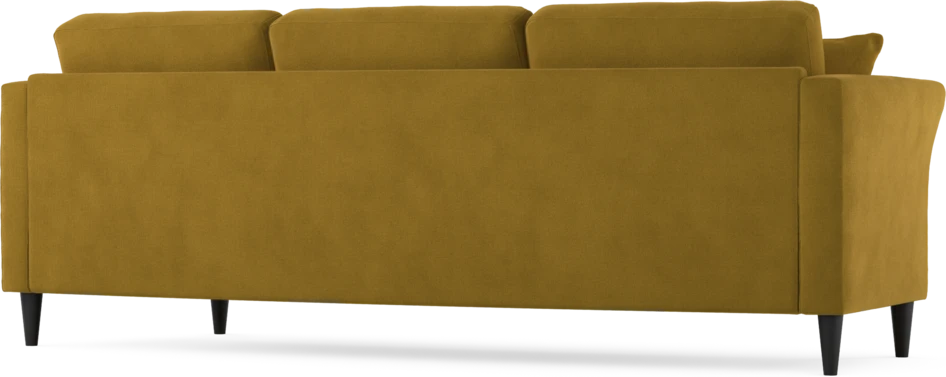 Eden - 3-sits soffa svängd - Gul