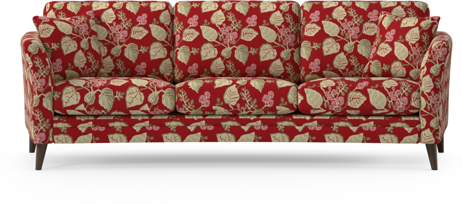 Eden - 3-sits soffa svängd - Flerfärgad