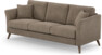 Eden - 3-sits soffa - Brun