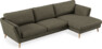 Madison Lux - 3-sits soffa med schäslong höger - Brun