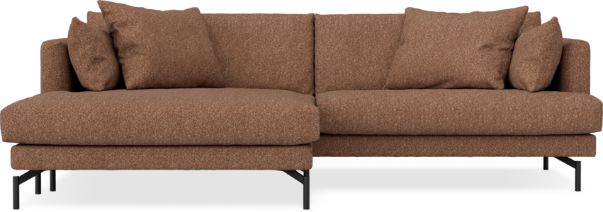 Harper - 4-sits med schäslong XL vänster - Orange