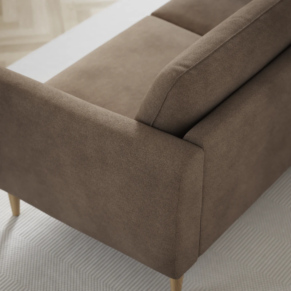 Bridge - 3-sits soffa - Brun