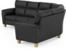 Tage - Hörnsoffa, 3+2-sits - Svart