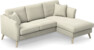Eden - 2-sits soffa med schäslong - Beige