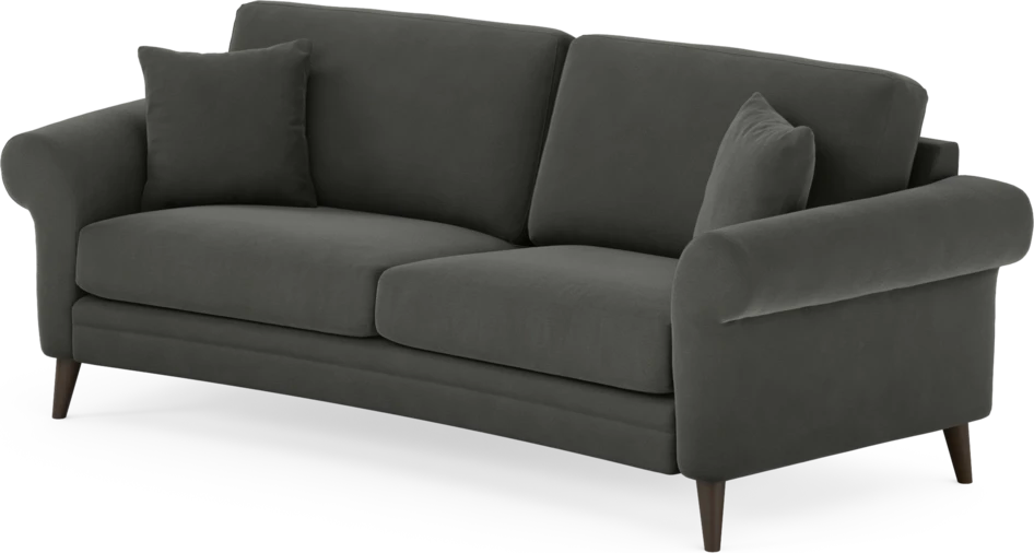 Eden - 2,5-sits soffa svängd - Grå