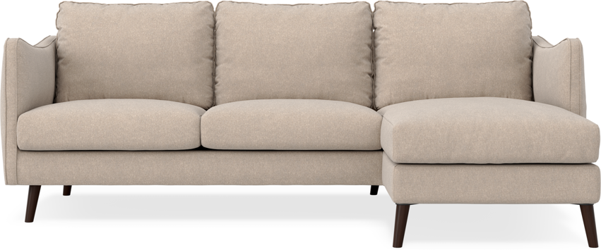 Madison - 2-sits soffa med schäslong höger - Beige