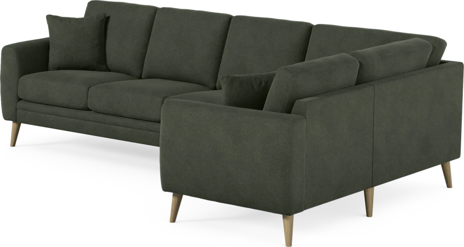 Eden - Hörnsoffa, 3+1-sits - Grön