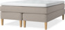 Delux Sense - Kontinentalsäng, dubbelsäng med bäddmadrass - Beige