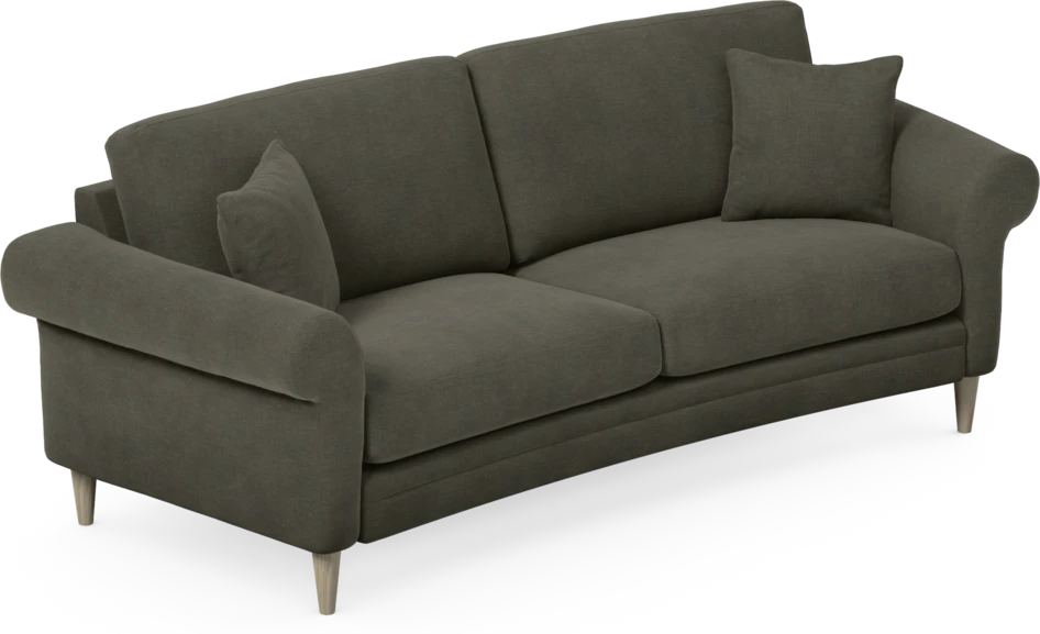 Eden - 2,5-sits soffa svängd - Grå