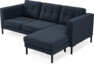 Rio - 3-sits soffa med schäslong höger - Blå