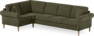 Eden - Hörnsoffa, 1+3-sits - Grön