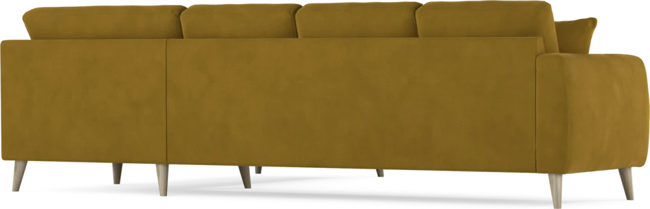 Eden - Hörnsoffa, 3+2-sits - Gul