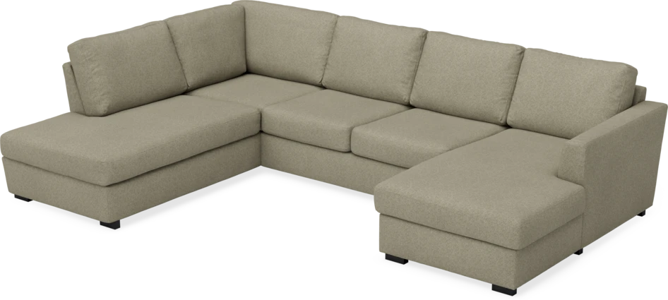 Friday - 3-sits soffa med divan vänster och schäslong höger - Beige